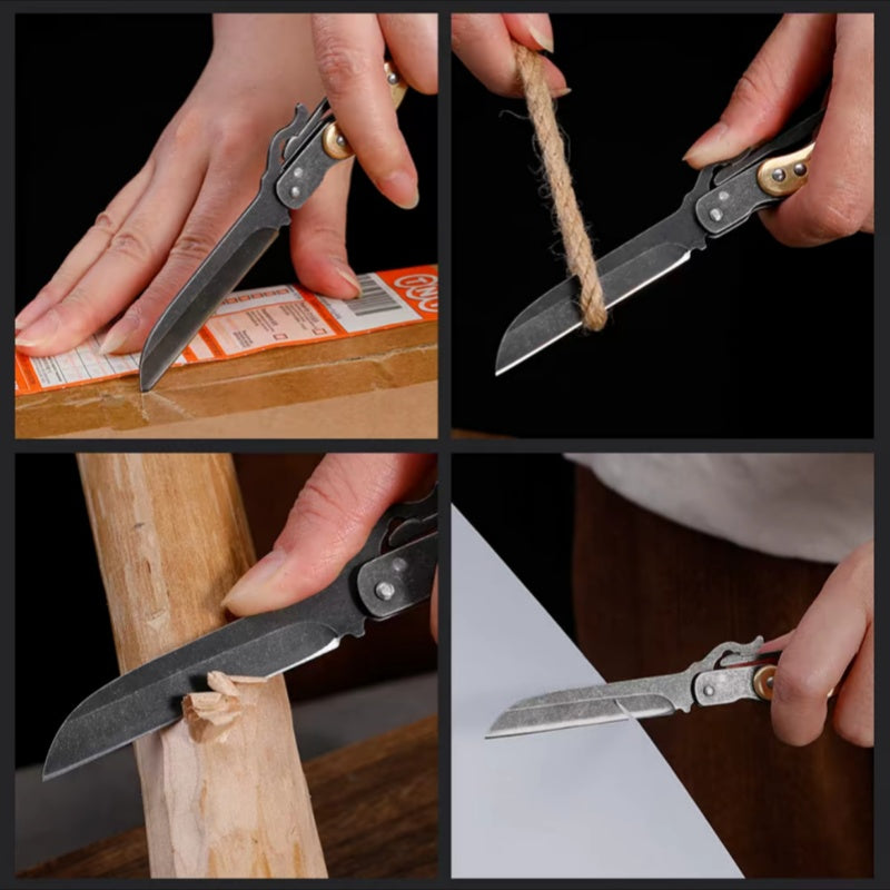 New Firefly Folding Knife EDC All-Steel Sharp Portable Knife