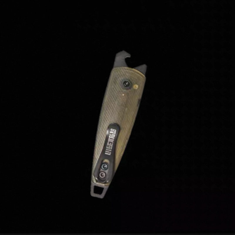 New Outdoor Camping Portable EDC Multi-function Folding Knife Bottle Opener