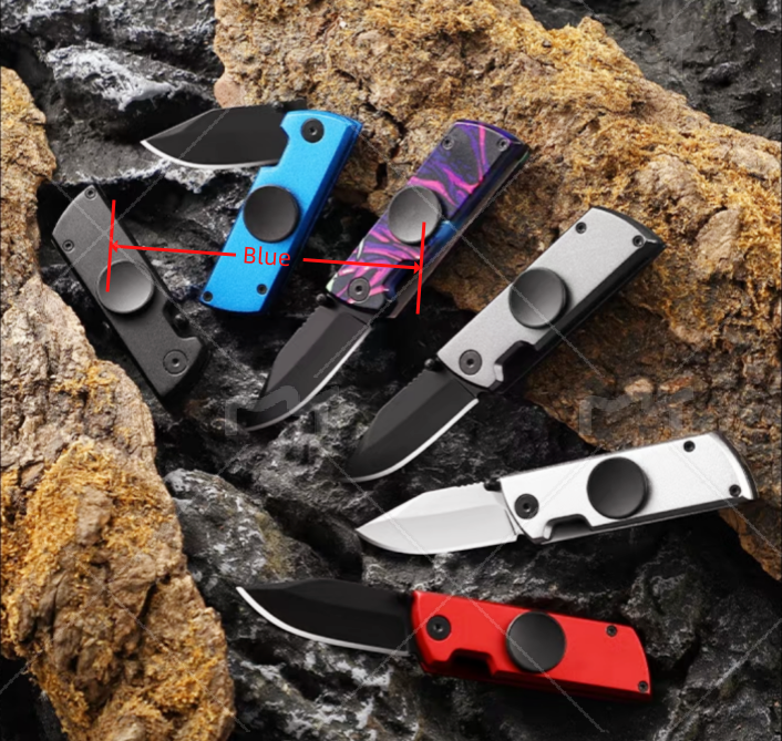 Fidget Spinner Knife EDC Folding Knife