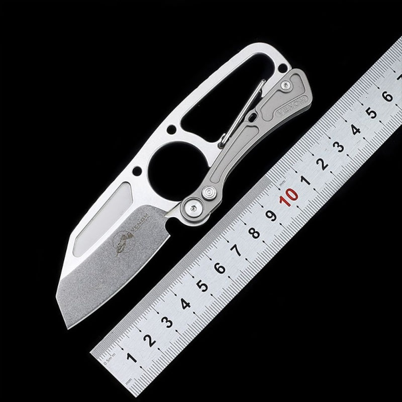 Outdoor Survival Small Straight Knife EDC Multi-function S35VN Powder Steel Integrated Knife