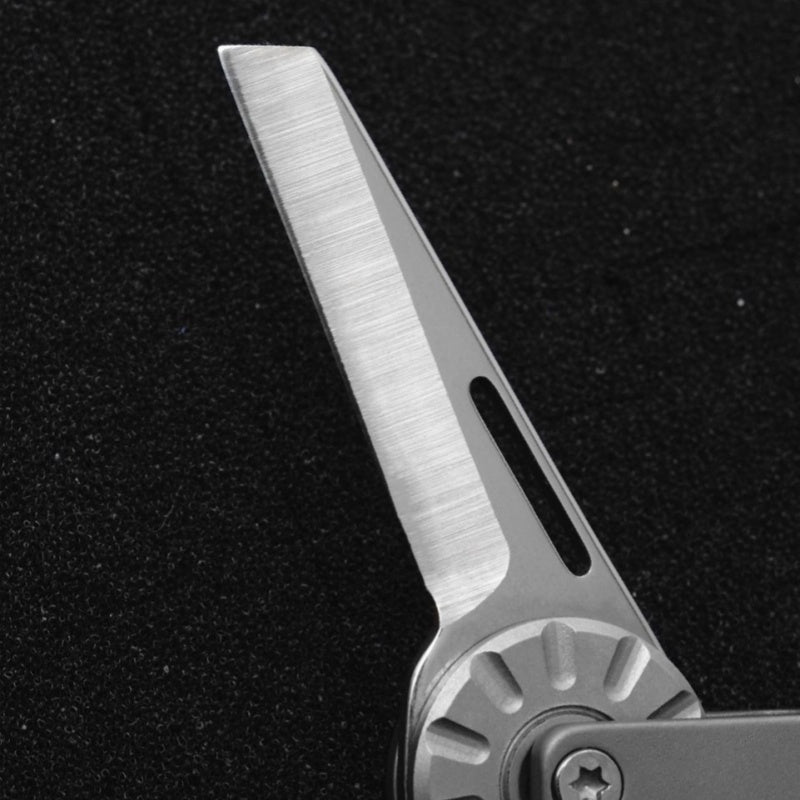 Multifunctional High-end Titanium Alloy Keychain Knife EDC Gadgets Car Keychain Pendant