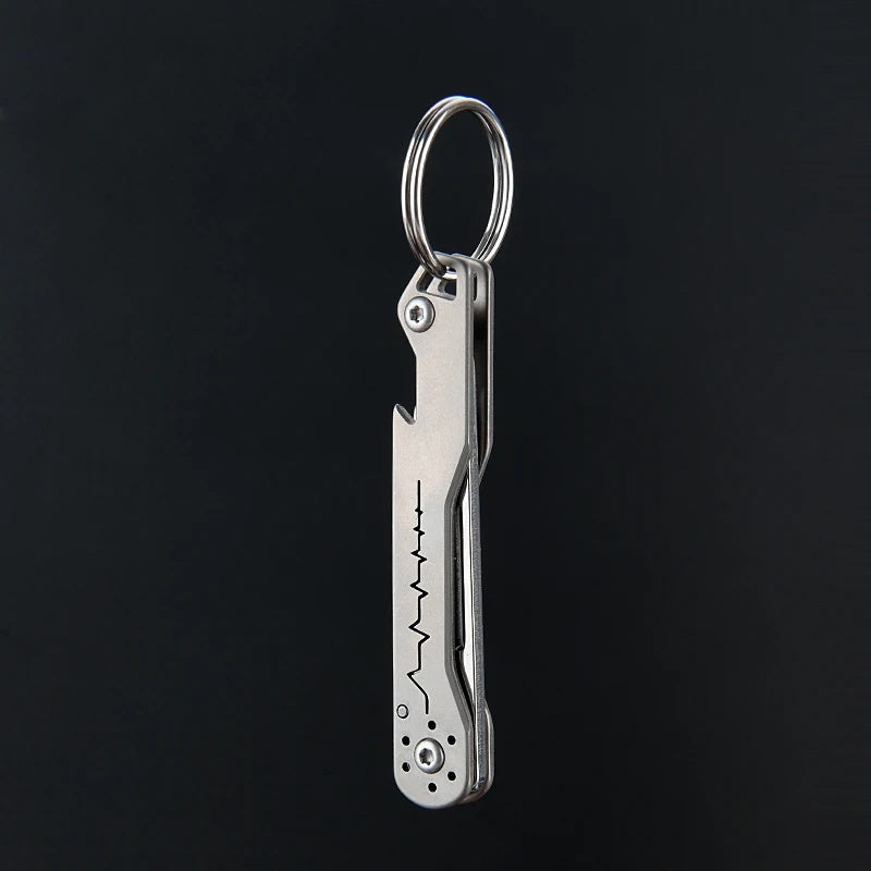 Lightning Titanium Alloy Multi-Function Pocket Knife EDC Tool