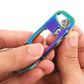 Keychain Stainless Steel Multifunctional Wrench Tool Bottle Opener Key Chain Ring