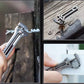 12 in 1 Titanium Alloy Mini Adjustable Wrench Multifunctional EDC Tool - hakatoy