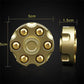 Revolver Copper Bullet Fidget Spinning EDC Toy Gyro Detachable Adult Pressure Reduction Toys