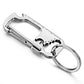 Keychain Stainless Steel Multifunctional Wrench Tool Bottle Opener Key Chain Ring