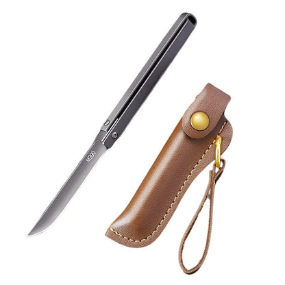 2 In 1 M390 Sharp Blade Mechanical Eversible Folding Pocket Knife - hakatoy