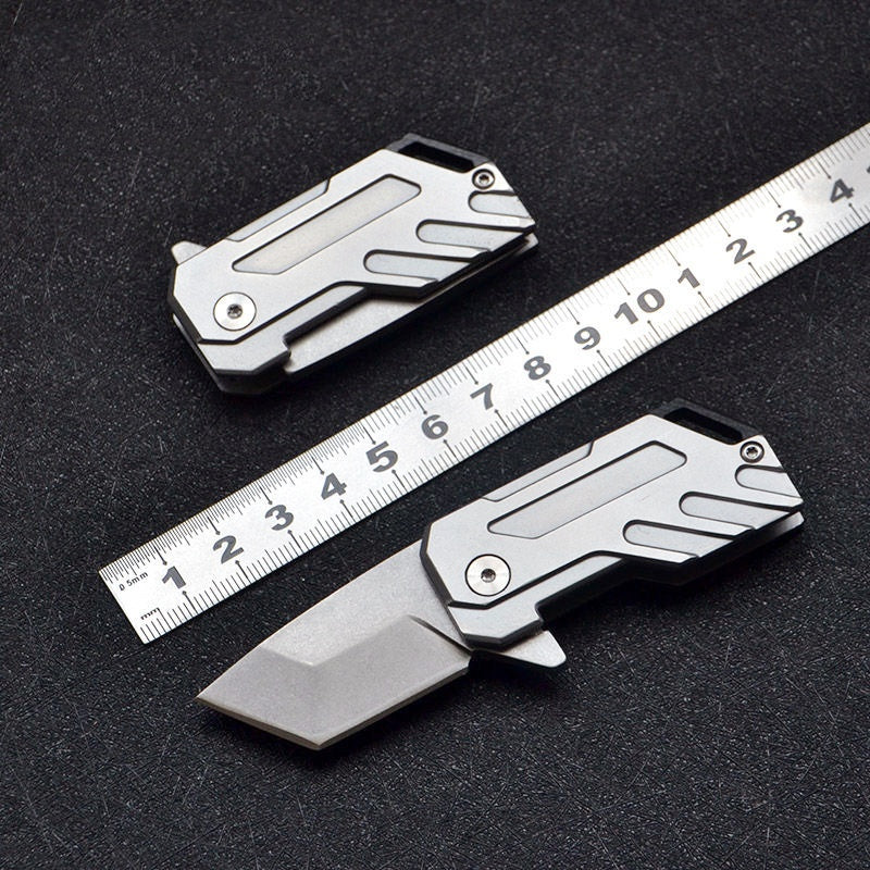 Full Metal EDC Folding Pocket Knife Mini Sharp