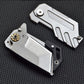 Full Metal EDC Folding Pocket Knife Mini Sharp