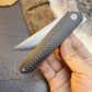 Portable Folding Knife with Full Carbon Fiber Handle