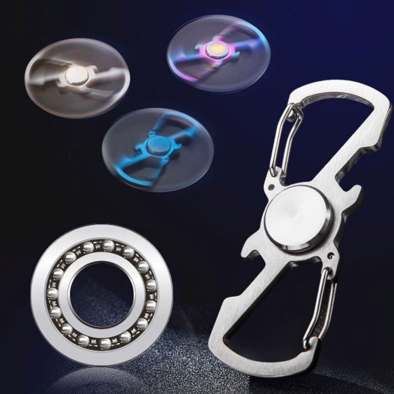 Fidget Spinner Keychain Bottle Opener