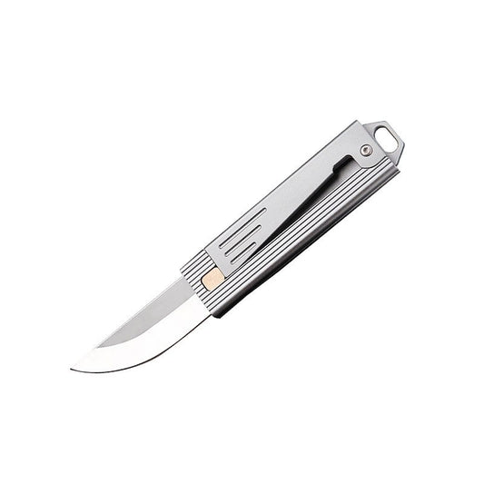 Mechanical Metal Gravity EDC Knife D2 Steel