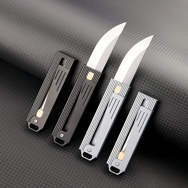 Mechanical Metal Gravity EDC Knife D2 Steel