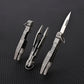 Titanium Alloy Tweezers Multifunctional Outdoor EDC Knife