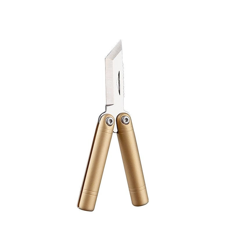 Creative Brass Portable EDC Mini Butterfly Knife