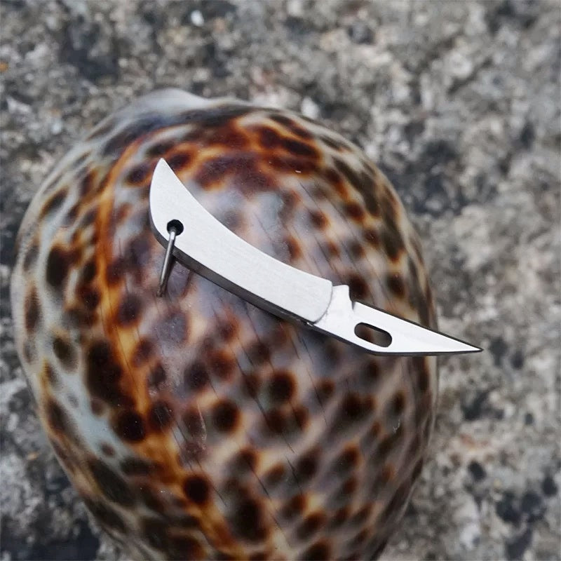 Super Mini Stainless Steel Pocket Knife EDC Outdoor Gadget