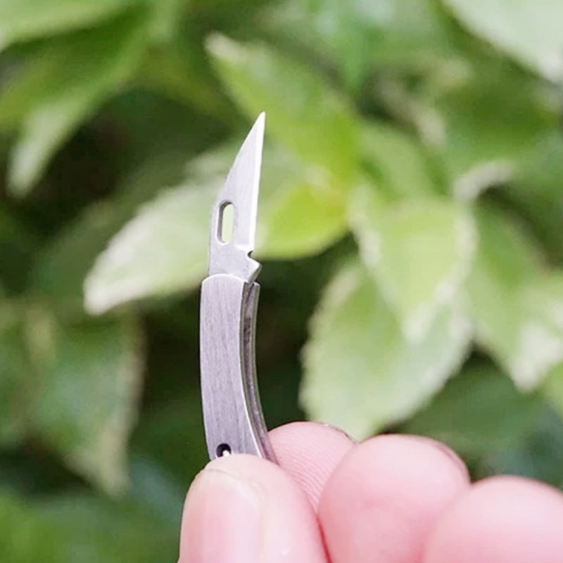 Super Mini Stainless Steel Pocket Knife EDC Outdoor Gadget