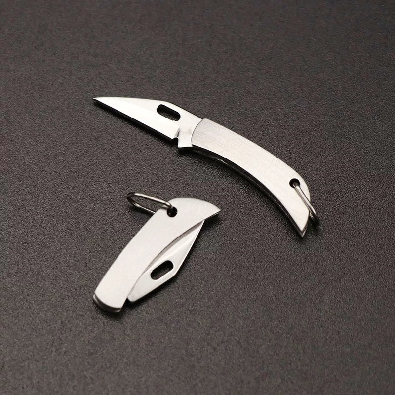 Super Mini Stainless Steel Pocket Knife EDC Outdoor Gadget