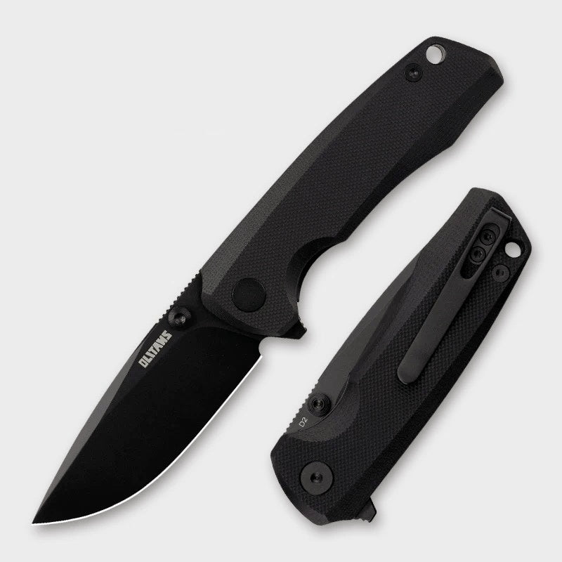 New Outdoor Folding Knife D2 Steel Blade Portable EDC Gadget