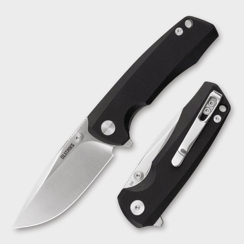 New Outdoor Folding Knife D2 Steel Blade Portable EDC Gadget