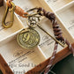 New Magic Keychain Pendant Combination Braided Rope Leather Retro Gift