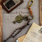 New Magic Keychain Pendant Combination Braided Rope Leather Retro Gift