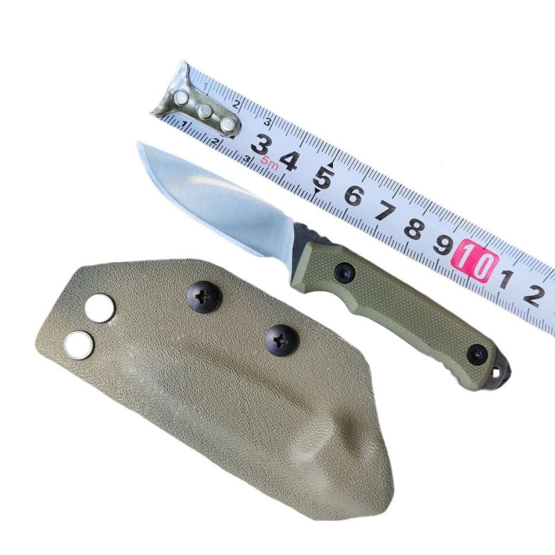 New Army Green Outdoor Small Straight Knife Multi-function Tactical Mini Knife