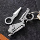 Hot Creative Multifunctional Keychain Knife Mini Portable EDC Knife Gadget