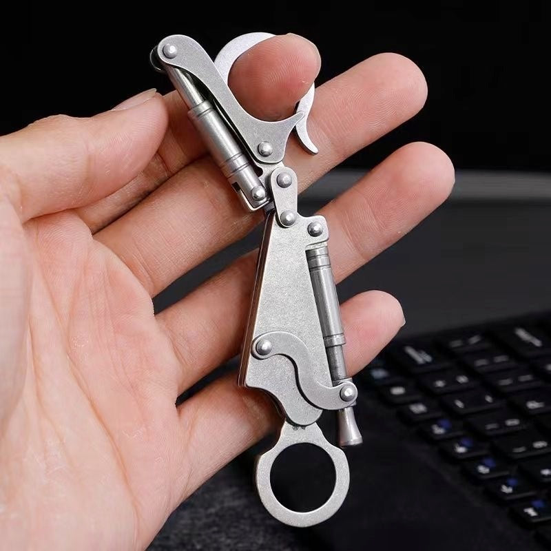 Hot Creative Multifunctional Keychain Knife Mini Portable EDC Knife Gadget