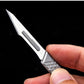 Titanium Alloy Utility Knife Portable EDC Gadget Prybar Replaceable Blade