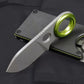 Mini Ring Knife Outdoor Portable EDC Multi-function Knife Keychain Knife