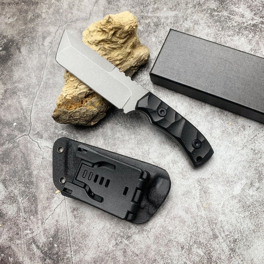 Outdoor Pocket Knife Portable EDC Tactical Knife G10 Handle High Hardness Blade