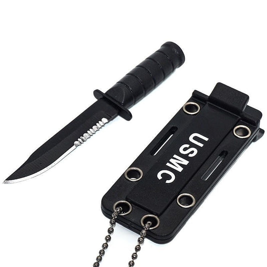 Mini EDC Knife Small Straight Knife Survival EDC Tool Camping Portable Multifunction Knives