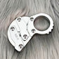Eagle Beak Full Steel Folding Knife Gadget Ring Knife