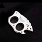 Full Steel Knuckle Knife Outdoor Gadget Self-Defense Tool
