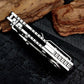 New Flipper Folding Knife with Pull-Ring Compact EDC Tool