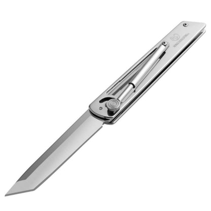 New Compact Folding Knife - Full Steel Hydraulic Tactical Style