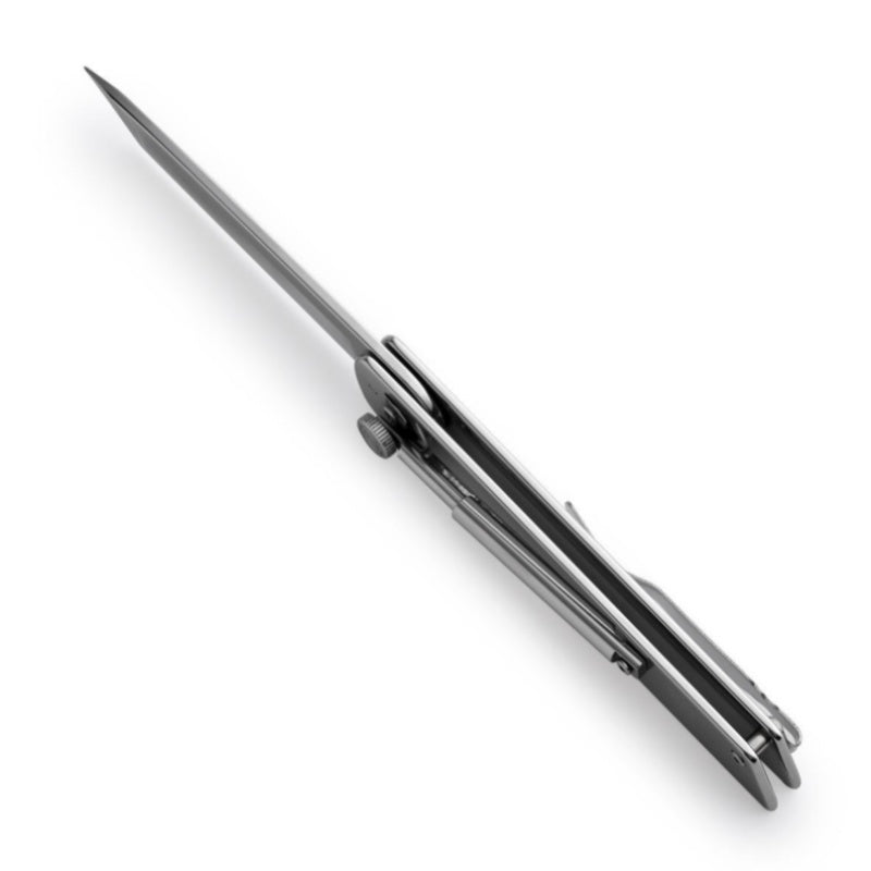 New Compact Folding Knife - Full Steel Hydraulic Tactical Style