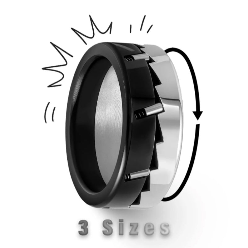 The New ‘Click & Spin’ Ratchet Ring: Your Fidget Toy & Stylis EDC Must-Have!