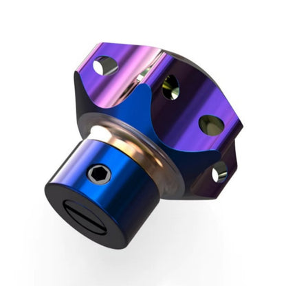 Upgrade Your Key: Anodized Titanium Key Fob for Car & Motorcycle