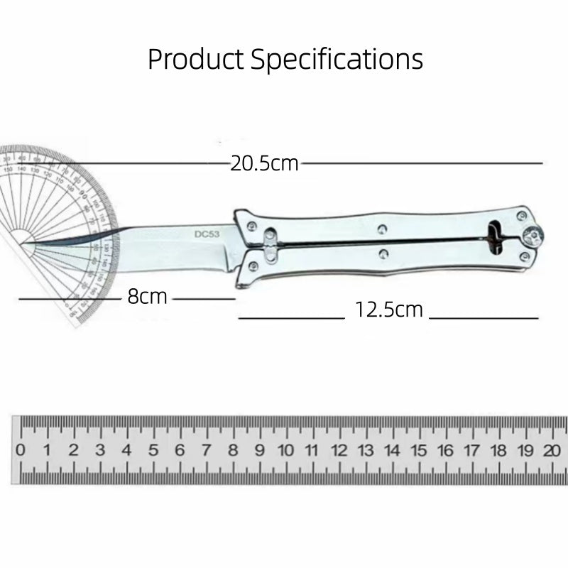 Shadow Y Full-Steel Mechanical Folding Knife - EDC Gadget