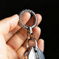Hollow Ultra-Light Titanium Car Keychain - Minimalist Style