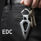 EDC Keychain Multi-Functional Portable Pocket Tool Bottle Opener