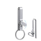 Titanium Alloy Car Keychain - Magnetic Anti-Lost Quick-Release Key Ring
