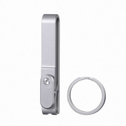 Titanium Alloy Car Keychain - Magnetic Anti-Lost Quick-Release Key Ring