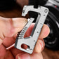 Premium Multi-Function Titanium Alloy EDC Keychain Knife – Utility Cutter, Bottle Opener & Car Key Fob Accessory