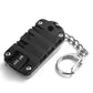 3 in 1 Utility Pocket Knife Folding Mini Knife Stainless Steel Keychain Pendant EDC Tool Portable Keyring - hakatoy