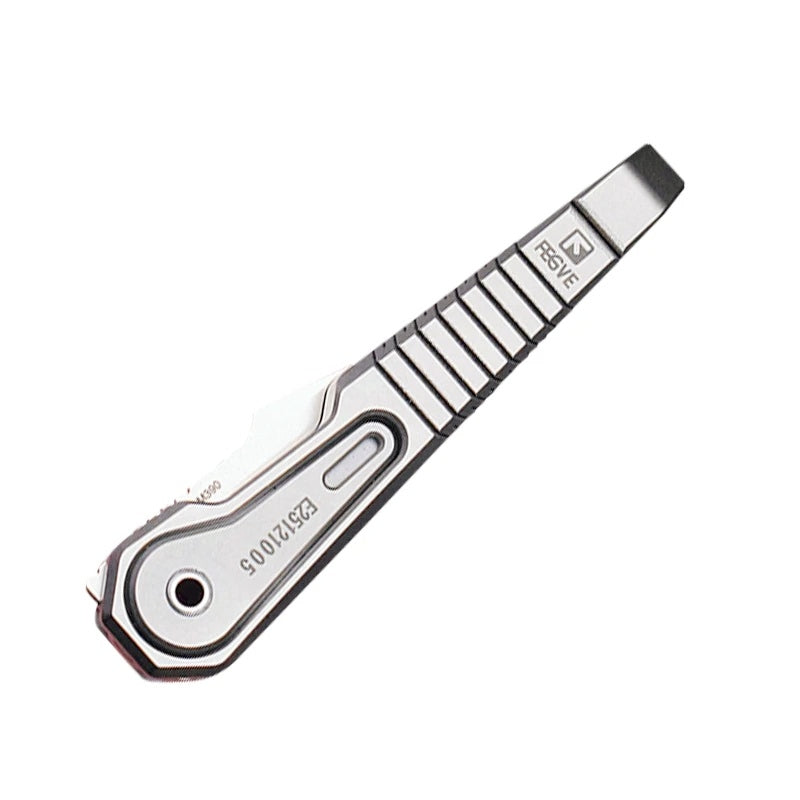 EDC Titanium Alloy Keychain M390 Knife Mini Pocket Folding Knife