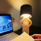 New Naughty boy Lamp Soft Warm Light Shy Boy Desk Lamp