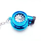 EDC Outdoor Turbine Lighter Turbo Cigarette Lighter USB Charging Keychain Metal Car Keychain Pendant